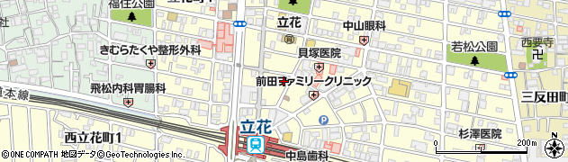 関西みらい銀行立花支店周辺の地図