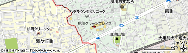 金沢まいもん寿司 夙川グリーンプレイス店周辺の地図