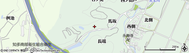 愛知県知多郡美浜町豊丘馬坂周辺の地図