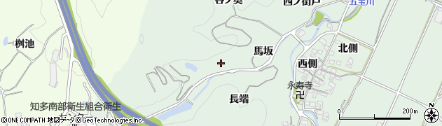 愛知県美浜町（知多郡）豊丘（馬坂）周辺の地図