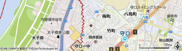 大阪府守口市梅町8-10周辺の地図