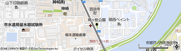 アナミ舗材株式会社周辺の地図