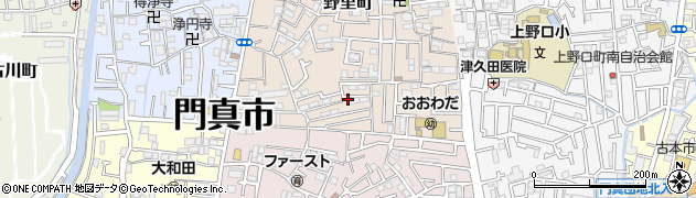 野里町akippa駐車場【G】周辺の地図