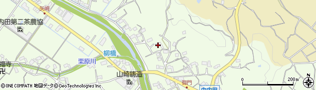 静岡県菊川市中内田1190周辺の地図
