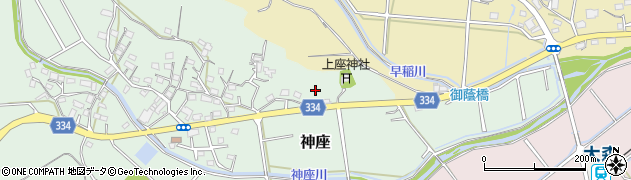 太田中原線周辺の地図