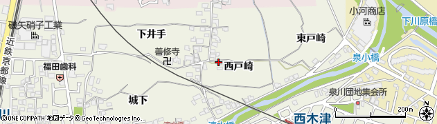 京都府木津川市相楽（西戸崎）周辺の地図