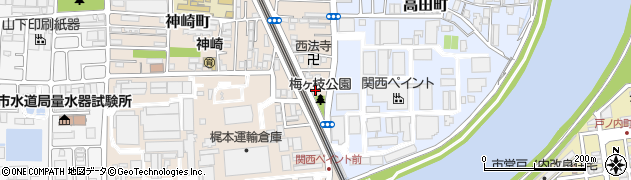 兵庫県尼崎市神崎町34-6周辺の地図