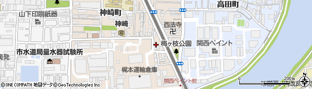 兵庫県尼崎市神崎町31周辺の地図