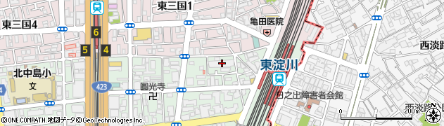 樋口鮮魚店周辺の地図
