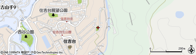 住吉台東公園周辺の地図
