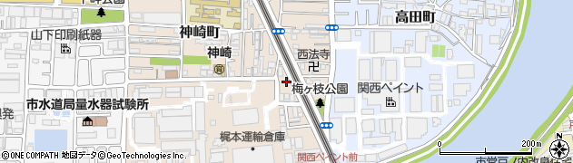 兵庫県尼崎市神崎町31-15周辺の地図