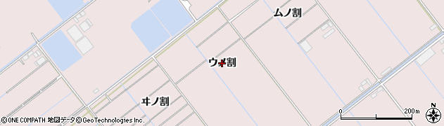 愛知県豊橋市神野新田町（ウノ割）周辺の地図