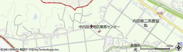 静岡県菊川市中内田2601周辺の地図