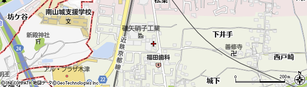 京都府木津川市相楽（大徳）周辺の地図