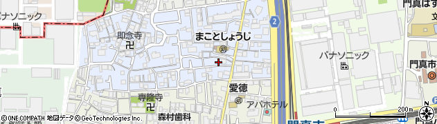 大阪府門真市小路町8周辺の地図