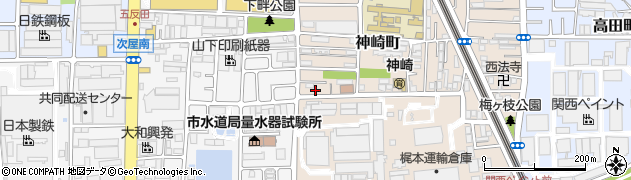 兵庫県尼崎市神崎町13周辺の地図