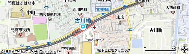 そじ坊古川橋店周辺の地図
