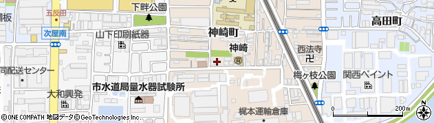 兵庫県尼崎市神崎町27-35周辺の地図