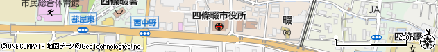 大阪府四條畷市周辺の地図
