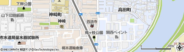 兵庫県尼崎市神崎町35周辺の地図