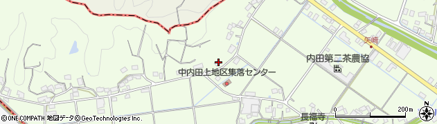 静岡県菊川市中内田2606周辺の地図