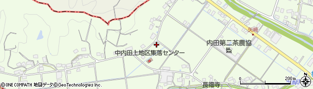 静岡県菊川市中内田2605周辺の地図