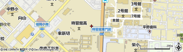 愛知県豊橋市富本町（国隠）周辺の地図