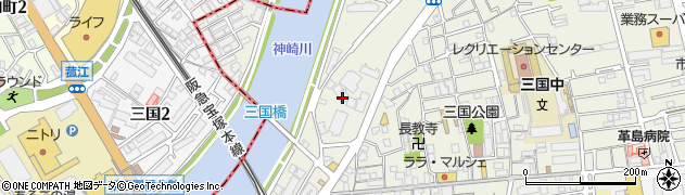 おそうじ本舗吹田内本町店周辺の地図