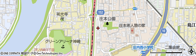 株式会社神崎合紙工業所　本社工場周辺の地図