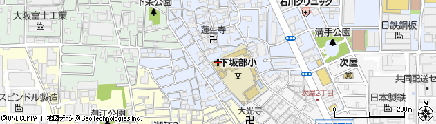 尼崎市立　下坂部こどもクラブ周辺の地図