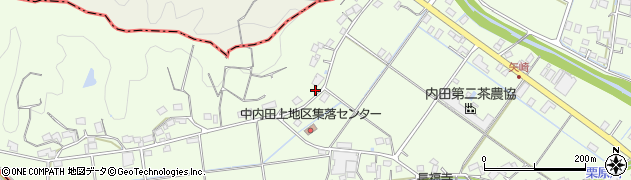 静岡県菊川市中内田2604周辺の地図