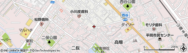 兵庫県加古川市平岡町新在家56周辺の地図