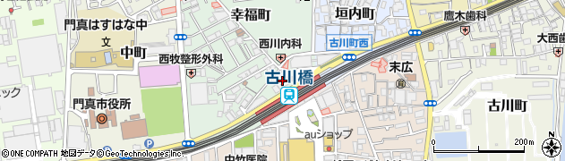 住友生命保険相互会社　京阪支社古川橋駅前第1分館周辺の地図