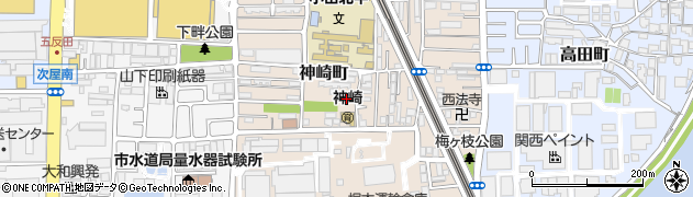 兵庫県尼崎市神崎町27-22周辺の地図