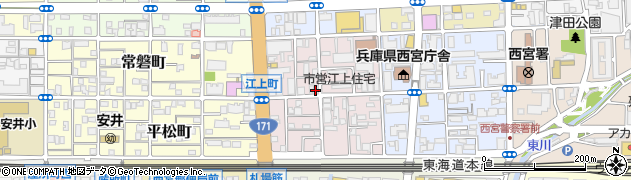 株式会社きんきスタッフ周辺の地図