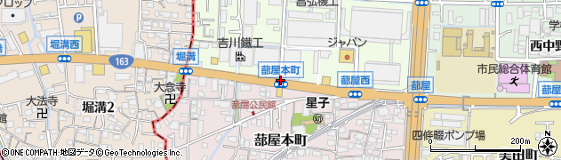 蔀屋本町周辺の地図