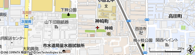 兵庫県尼崎市神崎町27-6周辺の地図