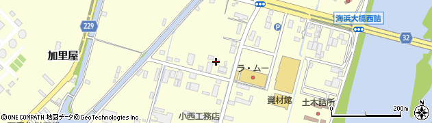 藤原運送株式会社　赤穂営業所周辺の地図