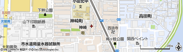 兵庫県尼崎市神崎町29-6周辺の地図