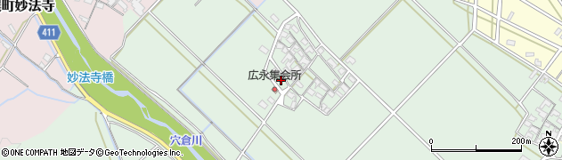 三重県津市分部418周辺の地図