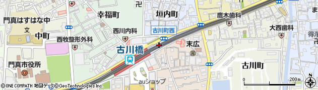リトルマーメイド・古川橋駅店周辺の地図