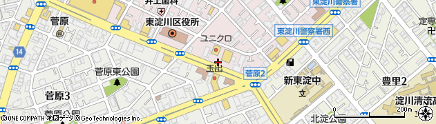 ひまわりケアセンター周辺の地図