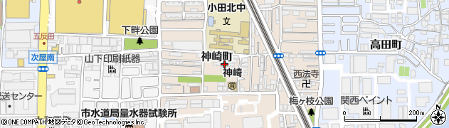 兵庫県尼崎市神崎町27-20周辺の地図
