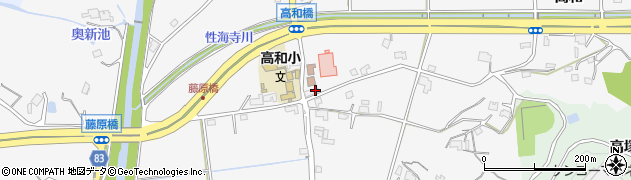 神戸市立社会福祉施設高和地域福祉センター周辺の地図