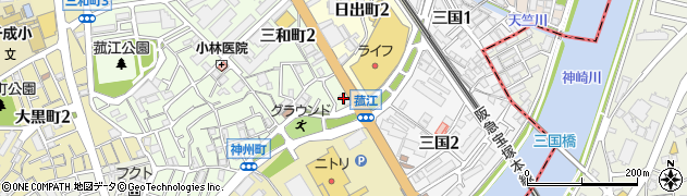 サイクルベースあさひ庄内店周辺の地図