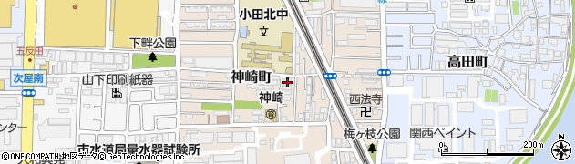 兵庫県尼崎市神崎町28-10周辺の地図