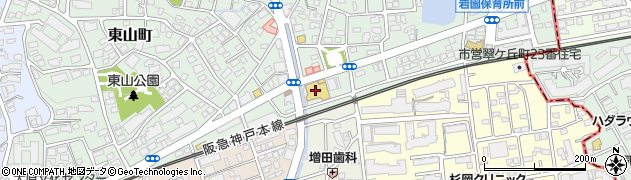 株式会社いかりスーパーマーケット　芦屋店周辺の地図