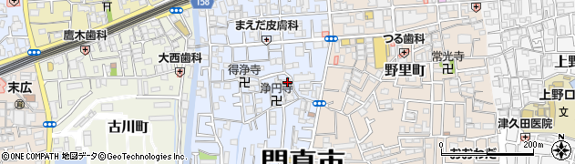 大阪府門真市常盤町10-10周辺の地図