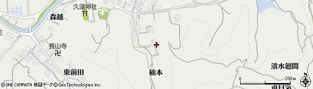 愛知県知多郡南知多町内海楠本56周辺の地図