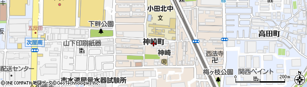 兵庫県尼崎市神崎町26-21周辺の地図